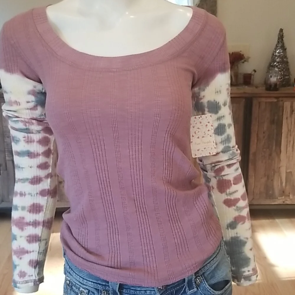 Free People big sur tee in misty mountain